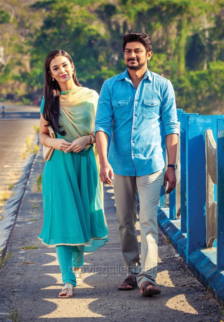 Udhayanidhi Stalin, Amy Jackson in Gethu Tamil Movie Stills