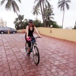 Actress-Laxmi-raai-cyclying