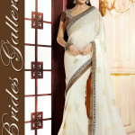 cream-designer-saree-stills