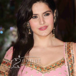 Zarine Khan Pink Anarkali