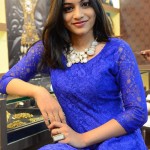 Actress Punarnavi Bhupalam Blue Dress Photos